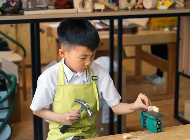 比肩“北上廣深”！徐州首家專業少兒木工坊橫空出世